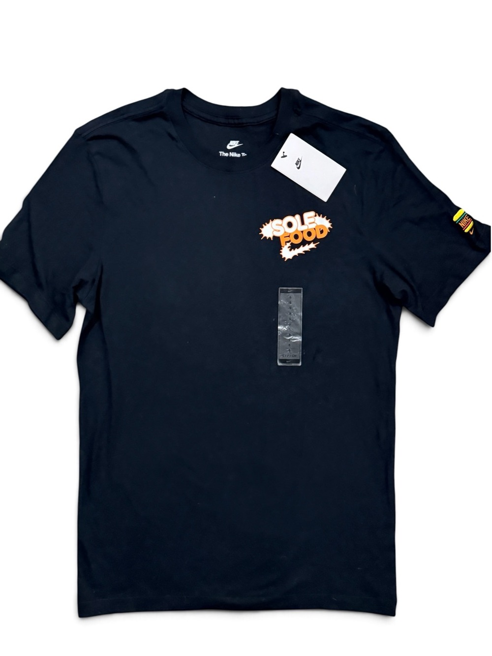 Nike Sole Food Graphic T-Shirt Black Men’s Small NWT Sneaker Tee